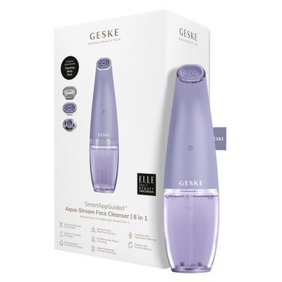 Очищуючий засіб для обличчя GESKE Aqua-Stream Face Cleanser 8в1 purple HB0402 фото