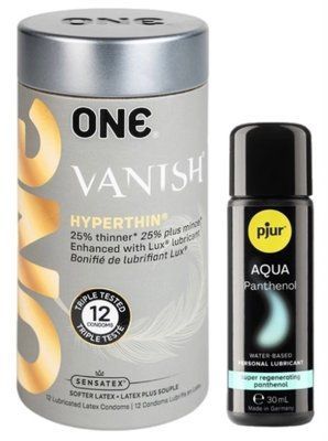 Набор 12 шт ONE Vanish + Pjur Aqua Panthenol 30 мл SOS13072 фото