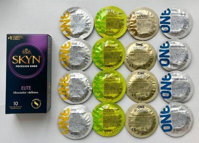 Набір 26 штук Skyn Elite + ONE Super Studs, Glowing Pleasures, Vanish, Classic SOS2203 фото