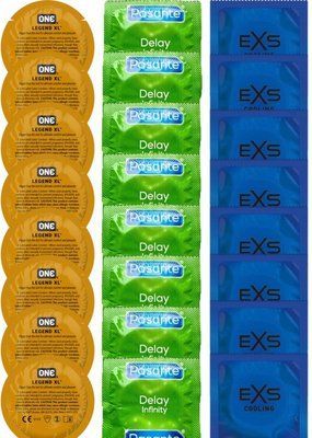 Набір 24 шт 𝐎𝐍𝐄 𝐋𝐞𝐠𝐞𝐧𝐝 𝐗𝐋 + Delay Infinity + EXS Cooling SOS7456 фото