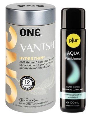 Набор 12 шт ONE Vanish + Pjur Aqua Panthenol 100 мл SOS13073 фото