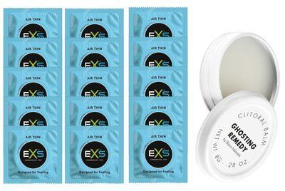 Комплект EXS Air Thin 15 шт + Bijoux Indiscrets Ghosting Remedy SOS14805 фото
