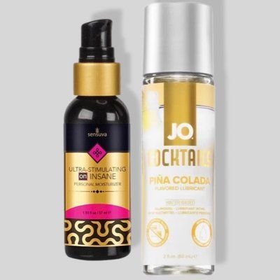 Sensuva Ultra-Stimulating On Insane Original (57 мл) + JO Cocktails Pina Colada (60 ml) LB362 фото