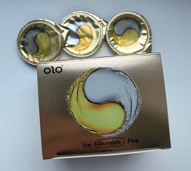 OLO з термоеффектом, Лід і Полум'я, упаковка 001 (10 штук) OL6 фото