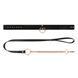 Нашийник з повідцем Rosy Gold - Collar with Leash - Black SX1199 фото 4