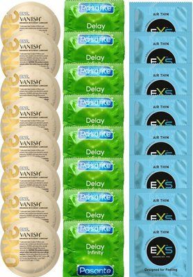 Набор 24 шт ONE Vanish Hyperthin + Delay Infinity + EXS Air Thin SOS7358 фото