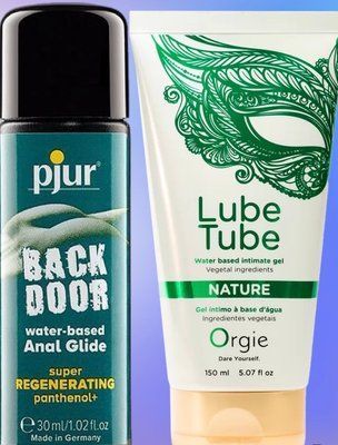 Набір лубрикантів pjur backdoor Regenerating 30 мл + LUBE TUBE NATURE, 150 мл ORGIE LB462 фото