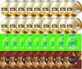 Набір 36 шт ONE Banana Split + Pasante Mint Tingle + EXS CRAZY COLA SOS7657 фото