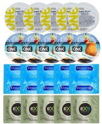 Набір 20 шт ONE Super Studs + ONE Island Punch + Pasante Cooling + EXS Snug Fit SOS7308 фото