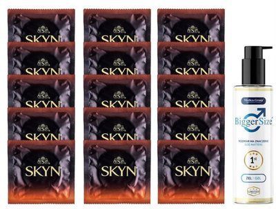 Комплект Skyn Warming 15 шт + Medica‑Group Bigger Size Gel (150 мл) SOS14476 фото