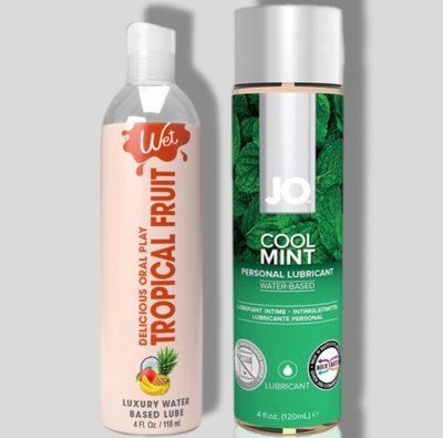 Wet Oral Play Tropical Explosion (118 мл) + JO Cool Mint (120 мл) LB1013 фото