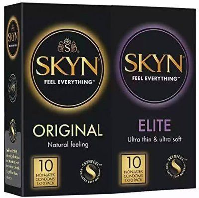 Набір : SKYN Original 10 шт та SKYN Elite 10 шт SK130 фото