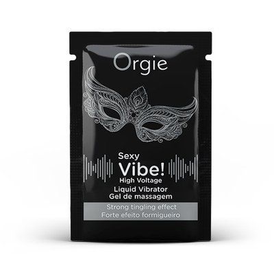 Пробник рідкого вібратора SEXY VIBE найвищий рівень вібраціі, 2 мл ORGIE (Бразилія-Португалія) S00521203 фото