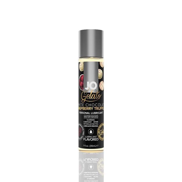 Смазка на водной основе System JO GELATO White Chocolate Raspberry (30 мл) без сахара и парабенов SO3505 фото