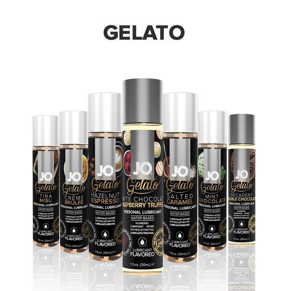 Смазка на водной основе System JO GELATO White Chocolate Raspberry (30 мл) без сахара и парабенов SO3505 фото