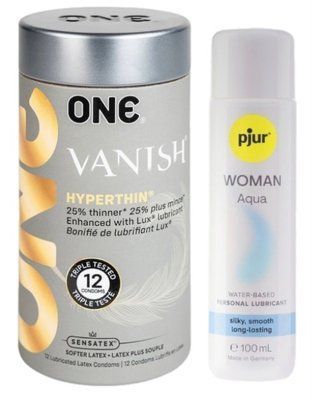 Набор 12 шт ONE Vanish + Pjur Woman Aqua 100 мл SOS13075 фото