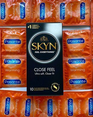 Набір SKYN Close Feel 10 шт + Pasante Warming 20 шт SOS1160 фото