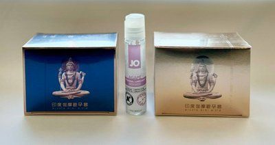 Набір : OLO Blue Budda 10 шт , OLO Gold Budda 10 шт та Лубрикант System JO AGAPE &mdash; ORIGINAL (30 мл) SOS1010 фото