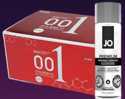 Набір OLO збуджуючі 001 (червоні) 10 штук + Лубрикант System JO PREMIUM ORIGINAL (60 мл) SOS4700 фото