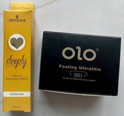 Комплект OLO Feeling Ultrathin -001 ( 10 штук) + Спрей Sensuva Deeply Love You Butter Rum (29 мл) SOS1405 фото
