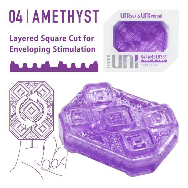 Стимулятор для ерогенних зон Tenga UNI Amethyst SO9808 фото