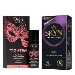Гель для сужения Orgie &ndash; Tighten (15 мл)+ Skyn Elite 10 штук SOS6760 фото