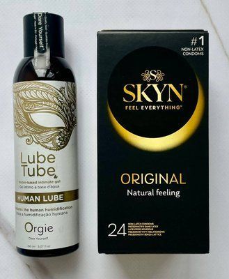 Набір Skyn Original 24 шт - Лубрикант ORGIE HUMAN LUBE intimate gel, 150 мл SOS2957 фото