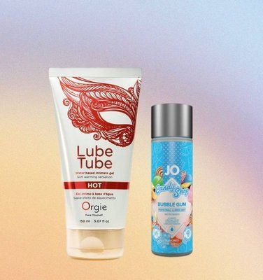 Набір - Лубрикант ORGIE LUBE TUBE HOT, 150 мл та Лубрикант System JO H2O &mdash; Bubble Gum 60 мл LB29 фото