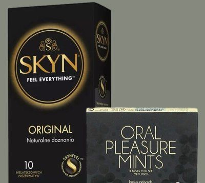 Комплект SKYN Original 10 шт + Мятные конфеты для орального секса Bijoux Indiscrets Oral Pleasure Mints &ndash; Peppermint SOS5723 фото