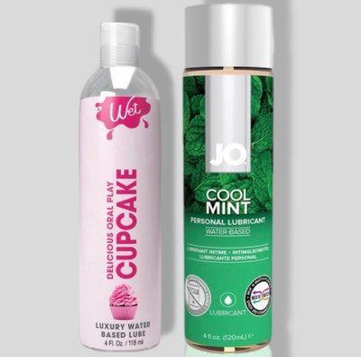 Wet Oral Play Cupcake (118 мл) + JO Cool Mint (120 мл) LB763 фото