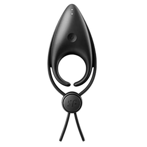 Эрекционное виброкольцо-лассо с регулировкой размера Satisfyer Sniper Black SO6079 фото