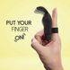Вібратор на палець FeelzToys Magic Finger Vibrator Black SO4436 фото 2