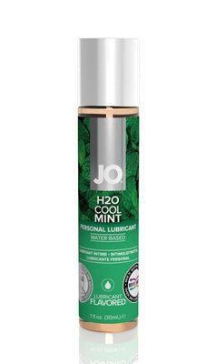 Смазка на водной основе System JO H2O &mdash; Cool Mint (30 мл) без сахара, растительный глицерин SO1625 фото