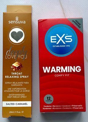 Набір EXS Warming 12 шт - Sensuva Deeply Love You Salted Caramel SOS3608 фото
