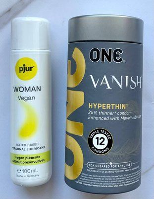 Комплект ONE Vanish 12 шт + Лубрикант pjur Woman Vegan 100 мл SOS2008 фото