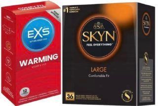 Набор с SKYN Large, 36 шт + EXS Warming, 12 шт SOS7909 фото