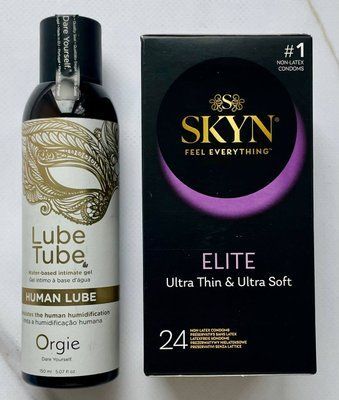 Набір Skyn Elite 24 шт - Лубрикант ORGIE HUMAN LUBE intimate gel, 150 мл SOS2958 фото