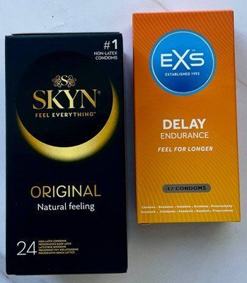 Комплект резинок Skyn Original 24 шт - EXS Delay, 12 шт SOS3108 фото