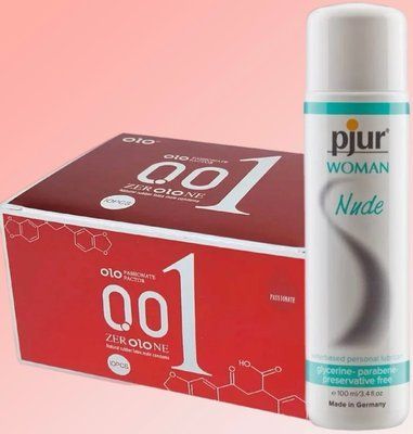OLO збуджуючі 001 (червоні) 10 штук+ Лубрикант pjur Woman Nude 100 мл SOS4603 фото