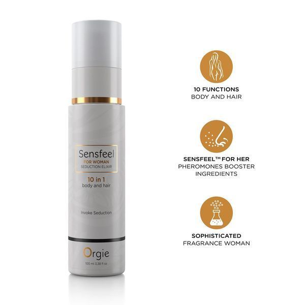 Лосьон с феромонами для тела и волос Orgie &ndash; Sensfeel Seduction Elixir 10 in 1 for Woman (100 мл) SX1542 фото