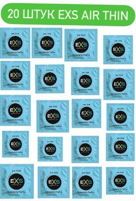 EXS Air Thin (ультратонкі) 20 шт SOS413 фото