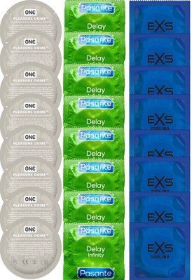 Набір 24 шт 𝐎𝐍𝐄 𝐏𝐥𝐞𝐚𝐬𝐮𝐫𝐞 𝐃𝐨𝐦𝐞 + Delay Infinity + EXS Cooling SOS7362 фото
