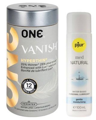 Набор 12 шт ONE Vanish+Pjur MED Natural Glide 100 мл SOS13078 фото