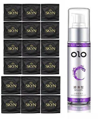 Комплект: SKYN Original 18 шт. + OLO Smooth (60 мл) SOS11271 фото