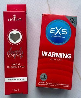 Комплект EXS Warming 12 шт - Sensuva Deeply Love You Cinnamon SOS3609 фото