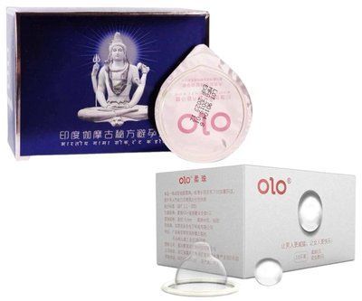 OLO Benefit 10шт.+Ультратонкі OLO Feeling з кулькою, 5 шт. SOS6608 фото