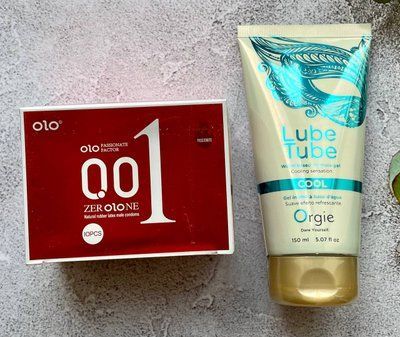 Набір OLO збуджуючі 001 (10 шт) + Лубрикант LUBE TUBE COOL, 150 мл ORGIE SOS2359 фото