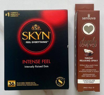 Комплект Skyn Intense Feel 36 шт - Спрей Sensuva Deeply Love You Chocolate Coconut (29 мл) SOS2859 фото