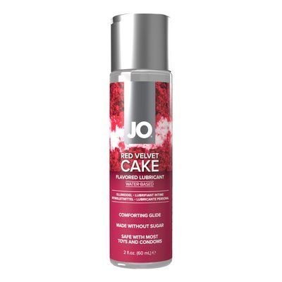 Смазка на водной основе JO Red Velvet Cake (60 мл), без сахара, растительный глицерин SO3387 фото