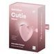 Вакуумний стимулятор-серце з вібрацією Satisfyer Cutie Heart Light Red SO6286 фото 7
